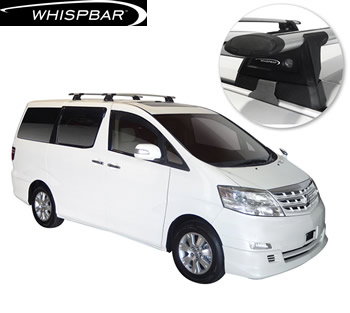 Toyota Alphard Whispbar roof racks